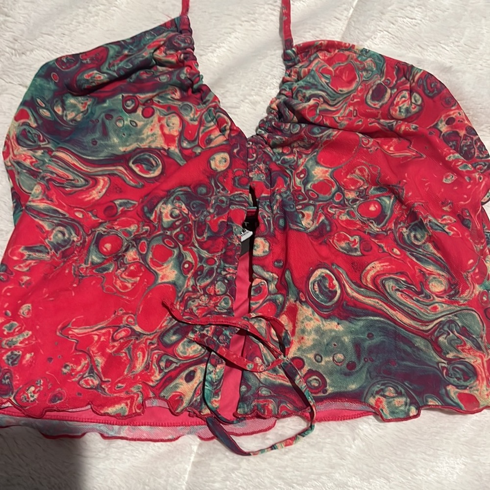 NWT Motel top Festival Print - Picture 8 of 8